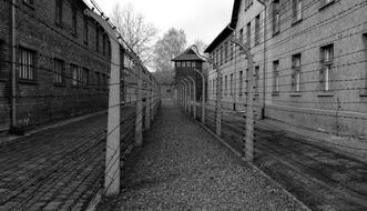 Auschwitz Camp Concentration, monochrome