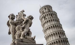 very beautiful Pisa Tower