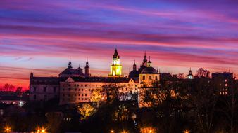 unusually beautiful Lublin Castle