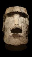 Moai Statue face