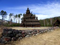 goodly Church Wooden Viking