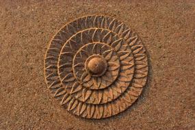 Stone Carving flower