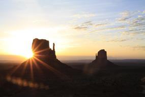 Nevada Desert sunset