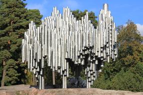 very beautiful Sibelius Monument