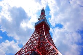 Tokyo Tower red