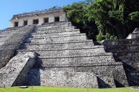 photo of a Mayan temple in Mexico