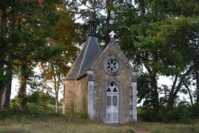 Chapel Saint Leonard forest