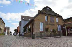 town hall in the historic center