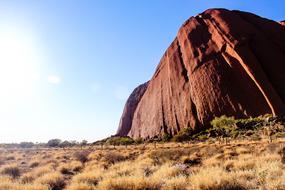 Uluru Australia red