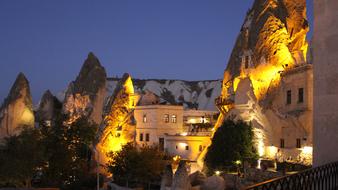 perfect Caves in Cappadocia in Turkey