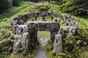 Historical Druids Rock stone