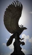 Eagle Statue sun
