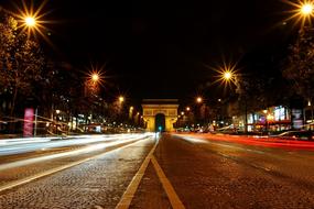 Paris Arc De Triomphe Monument