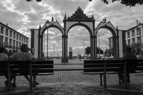 architecture as art in Ponta Delgada