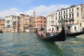 unusually beautiful Gondola Venice
