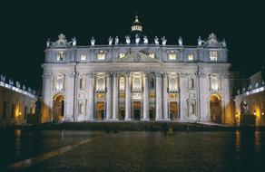 historical Vatican basilica