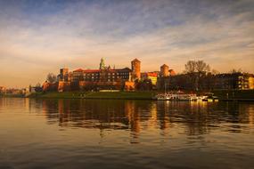 KrakÃ³w Castle and river