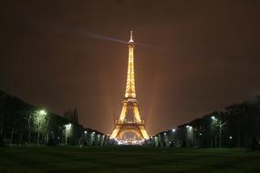 unusually beautiful Eiffel Tower Monument