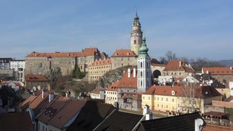 Czech Krumlov Castle city