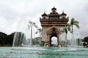 ravishing Laos Vientiane Monument