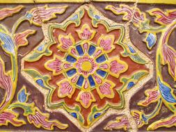 Bangkok Grand Wat wall