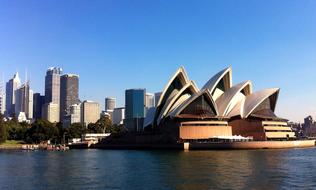 Sydney Opera House water