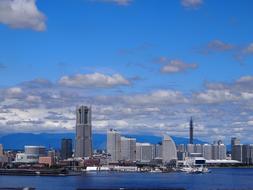 cityscape of Yokohama, Japan