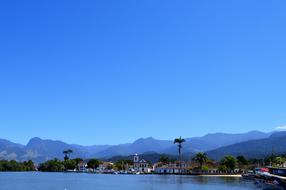 Paraty Rio De Janeiro blue sky