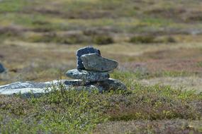 Nature stone tower