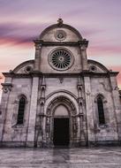 Ancient stone Cathedral Church