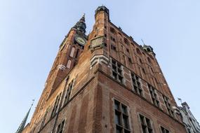 old brick building in Poland