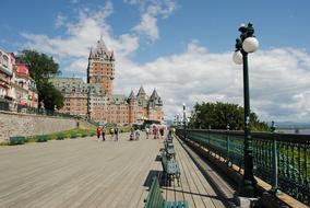 castle in quebec architecture