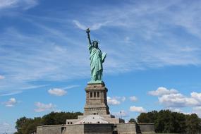Statue Of Liberty in New York Usa