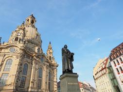 Martin Luther monument in dresden