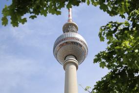 Tv Tower in Berlin Alexanderplatz