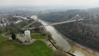 Clifton Bridge and River