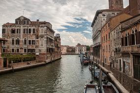 Venetian Canal in Italy