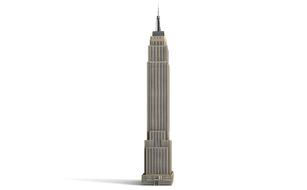 empire state building as 3d illustration