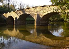 Burnside Bridge over the river in Portland