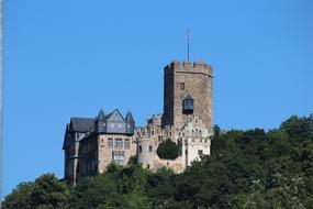 Lahneck Castle is located in Lahnstein, Germany