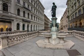 Monument in Vienna Downtown