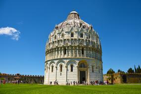 historical Pisa Church in Tuscany