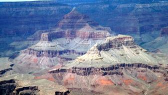 cliff in the grand canyon