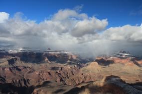 landscape of Grand Canyon at Winter