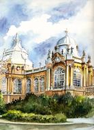 architecture budapest monument as an illustration