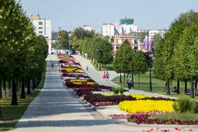 famous Tsaritsyno Park Square