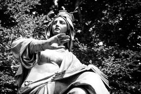 Luther Memorial Black And white