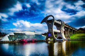 Falkirk Wheel Canal water