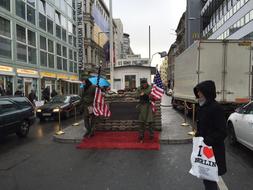 checkpoint in Berlin