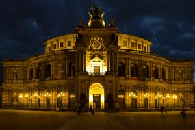 Semper Opera House night light